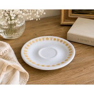 Vintage Corelle Butterfly Gold Saucers 10 Available 1970s